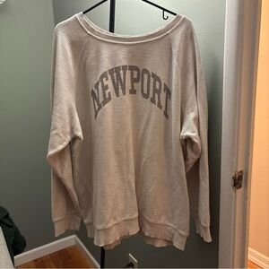 Thread & Supply Newport Beige Women's Sweater